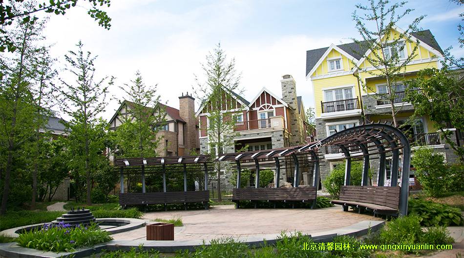 北京楓樹家園 園林景觀綠化