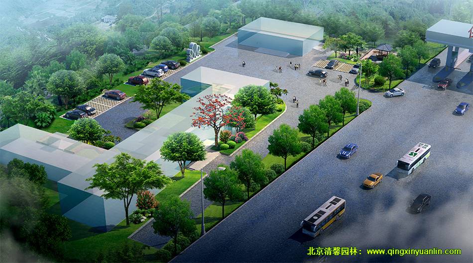 百靖高速道路 道路綠化