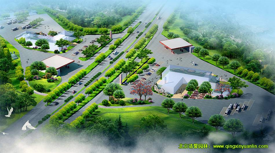 百靖高速道路 道路綠化