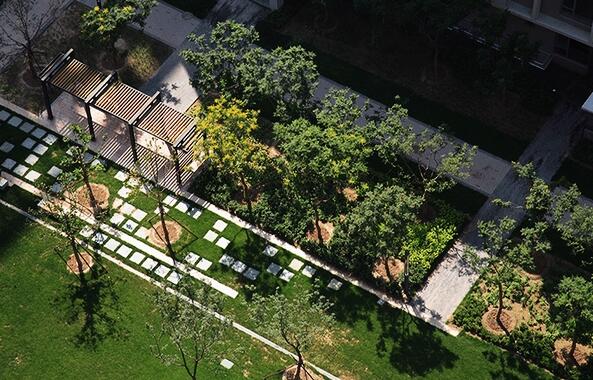 北緯40°住宅小區(qū)景觀設(shè)計圖賞析